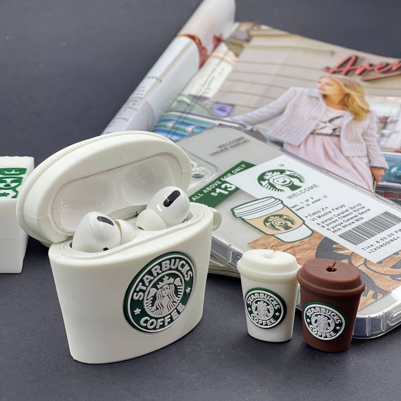 قاب استارباکس ژله ای شفاف