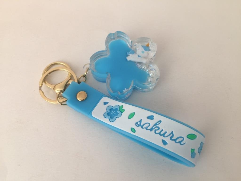 جاکلیدی آکواریومی طرح گل