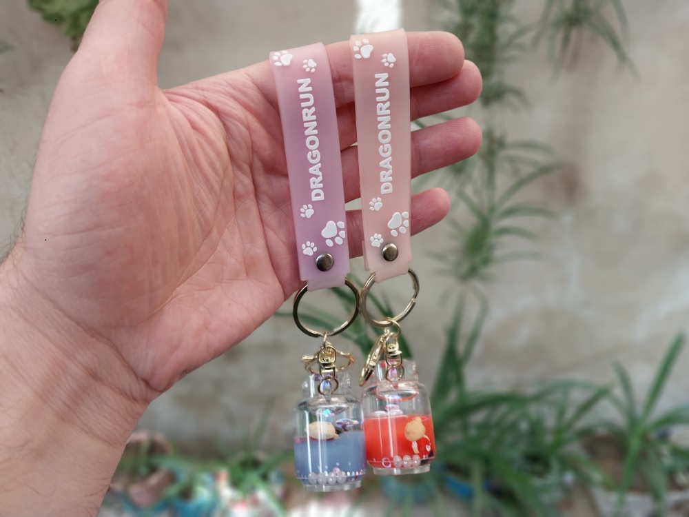 جا کلیدی آکواریومی طرح کپسول گاز