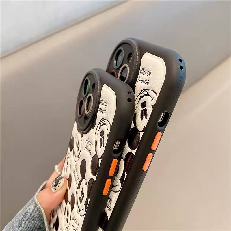 قاب میکی چرمی micky mouse