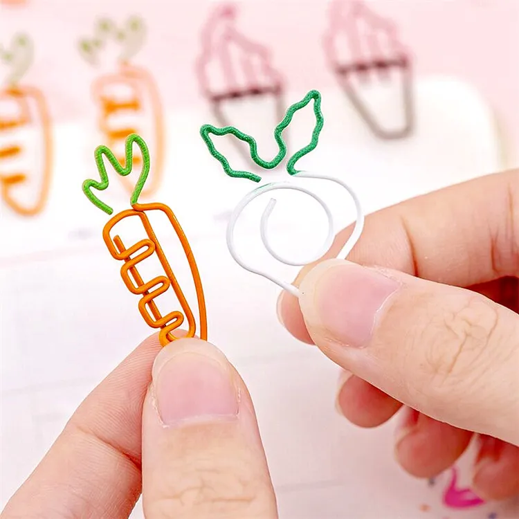 گیره فانتزی طرح هویج و بستنی