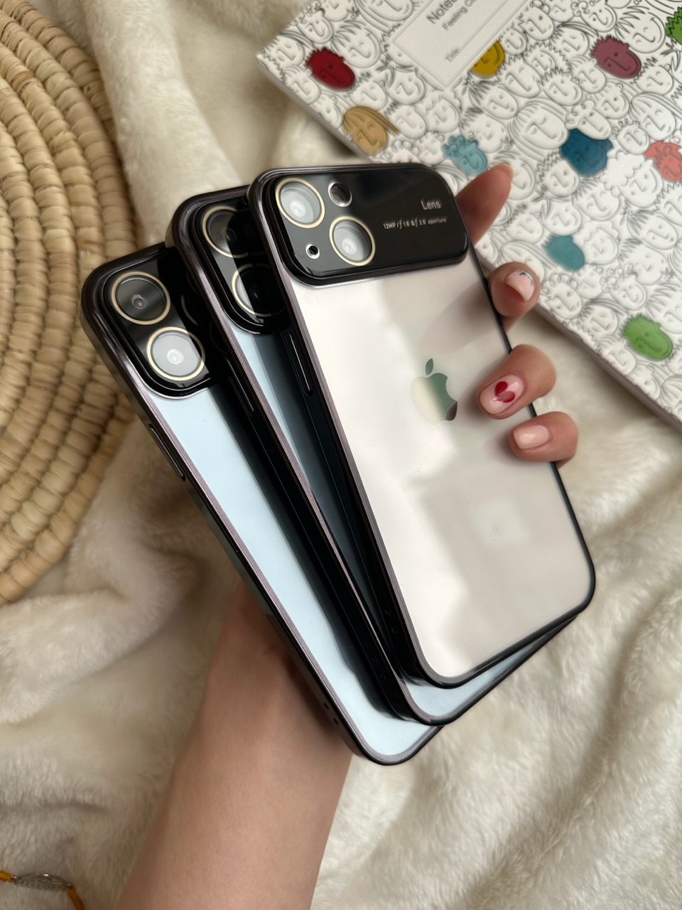 قاب الکتروپلیتینگ لنز آیفونی