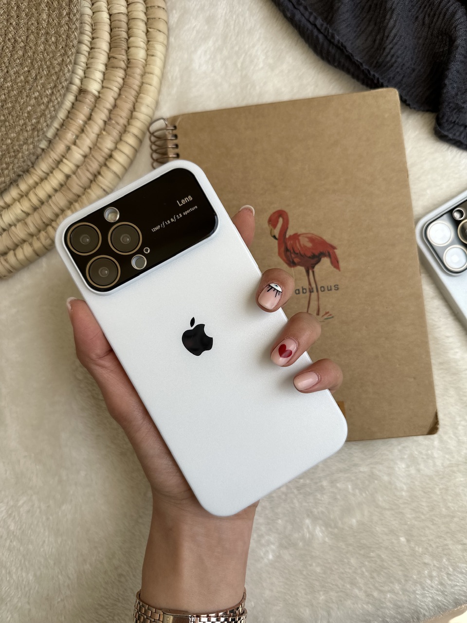 قاب White PC Lens