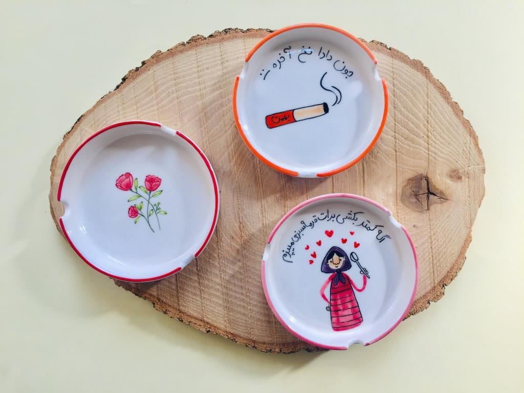 زیرسیگاری طرح فانتزی