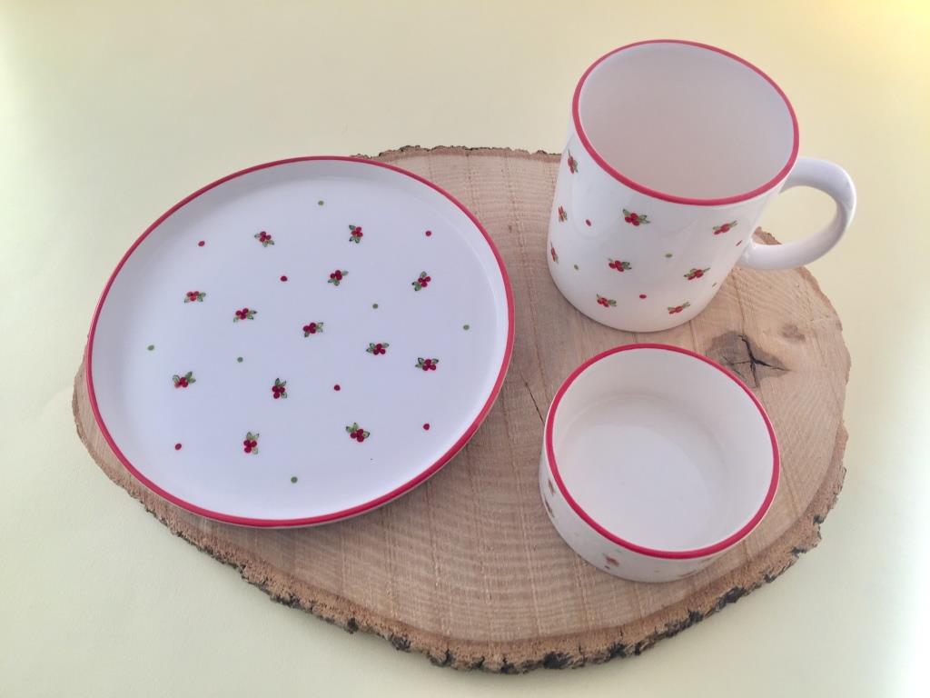 ست چایخوری طرح گل عروس