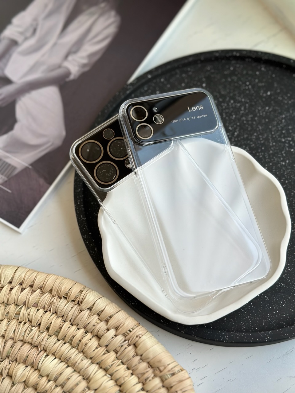 قاب Lens Case شفاف