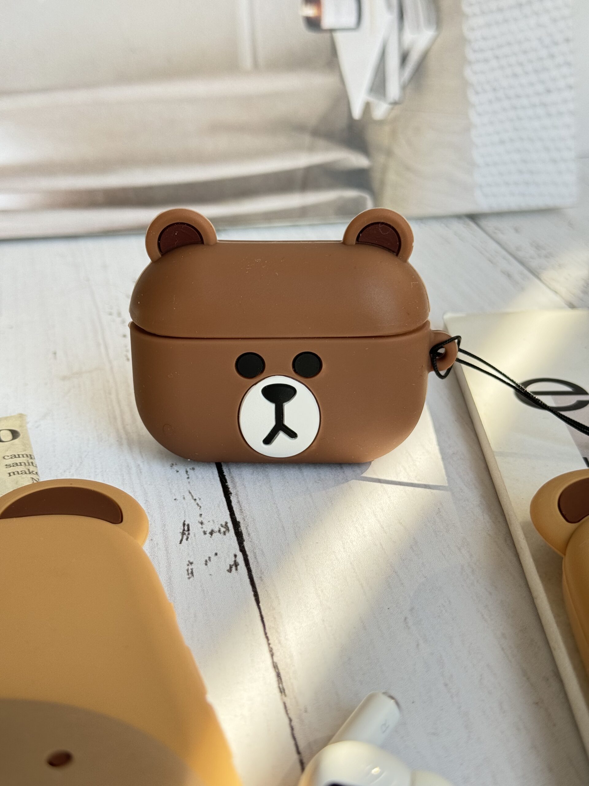 کاور ایرپاد خرس قهوه ای