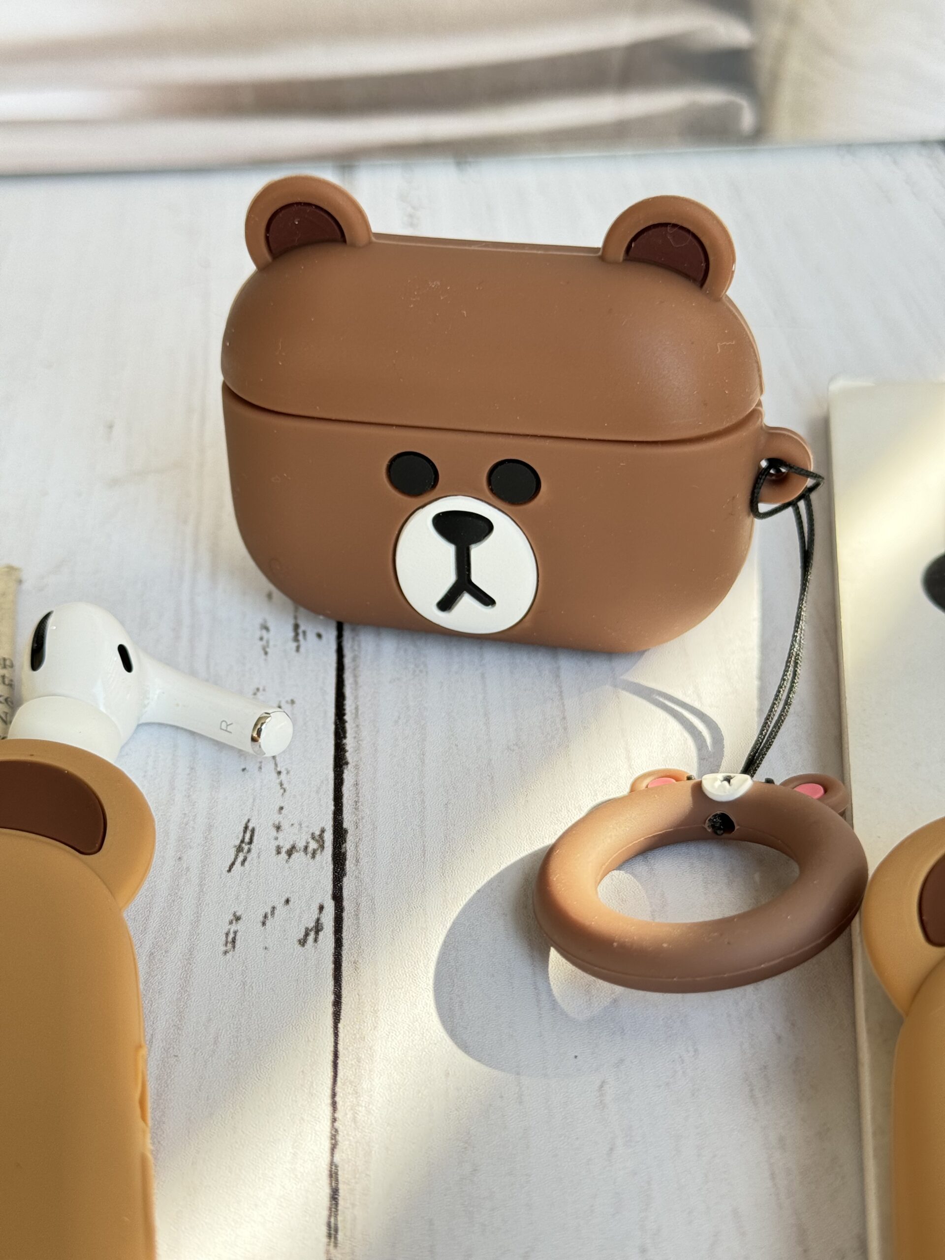 کاور ایرپاد خرس قهوه ای