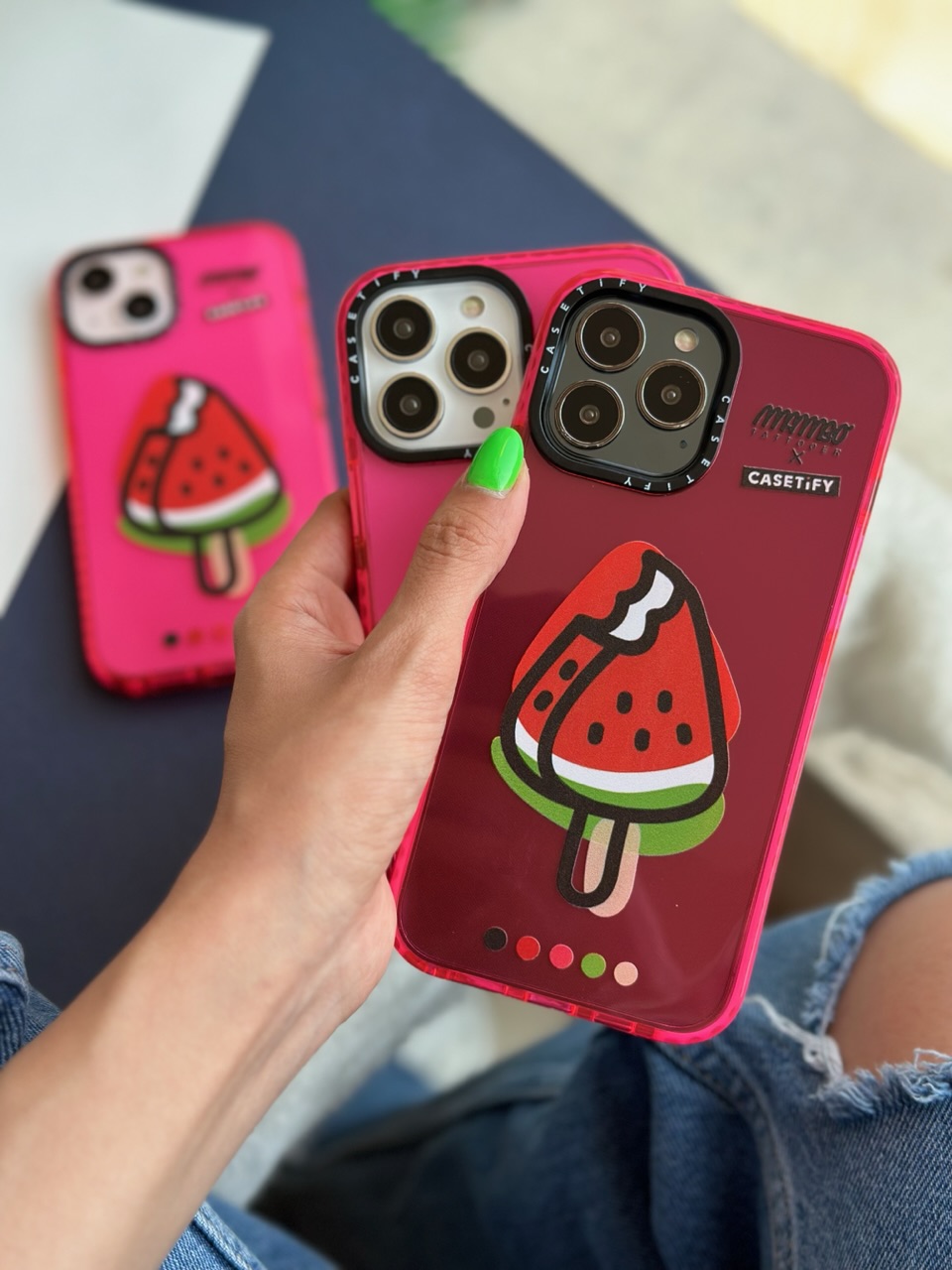 قاب بستنی هندوانه ای