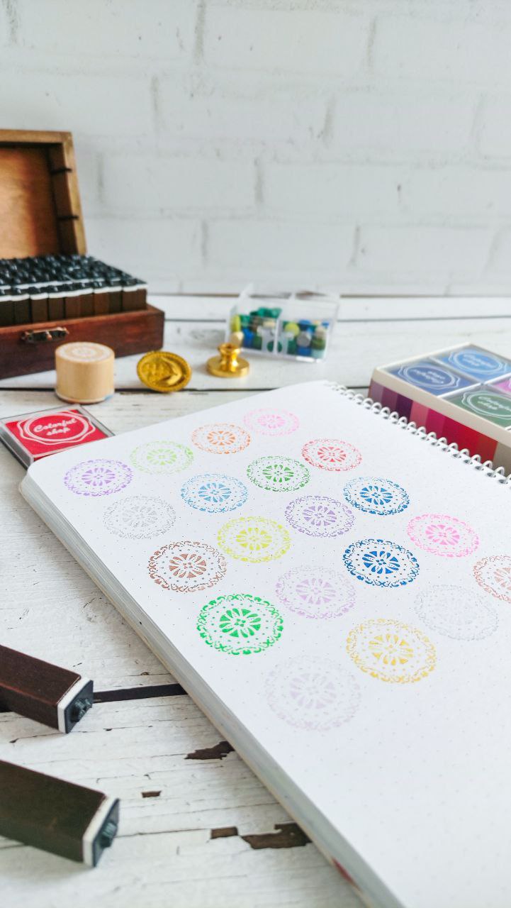 استامپ های 20 رنگ 4 × 4