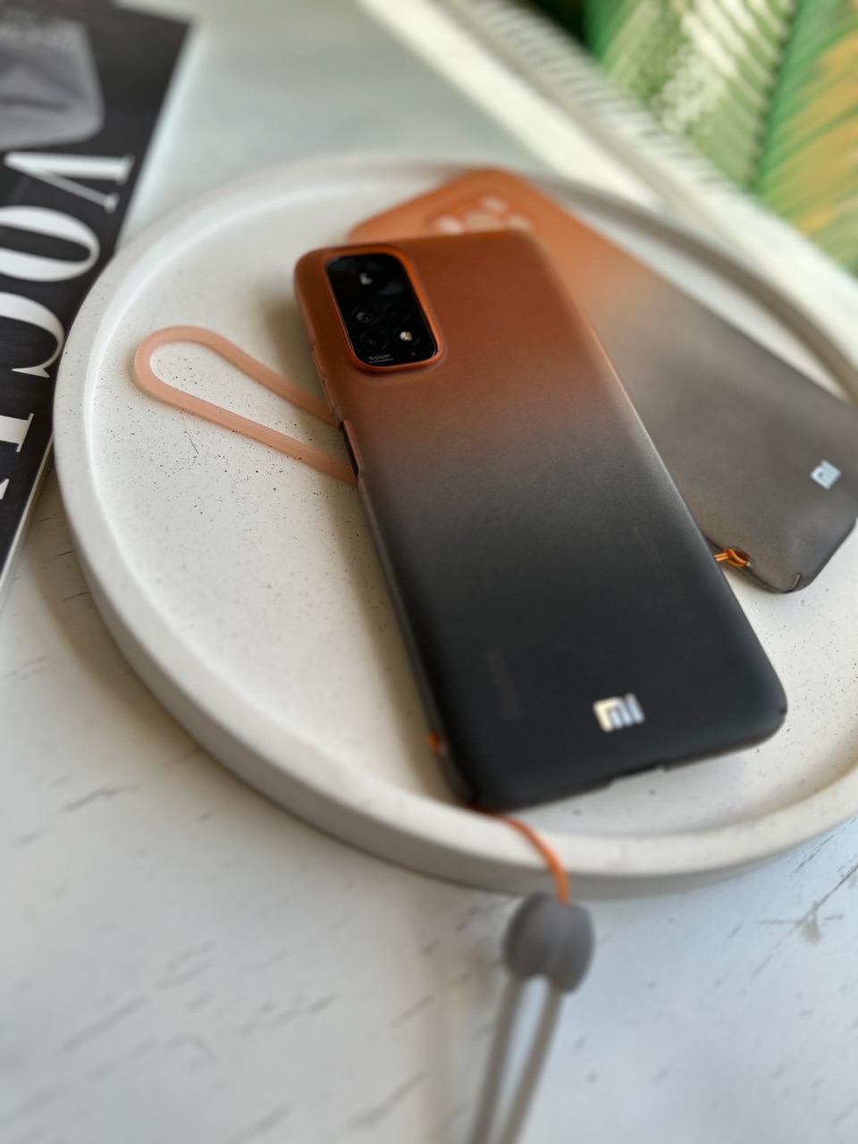 قاب Orange Fade PC سامسونگ و شیائومی