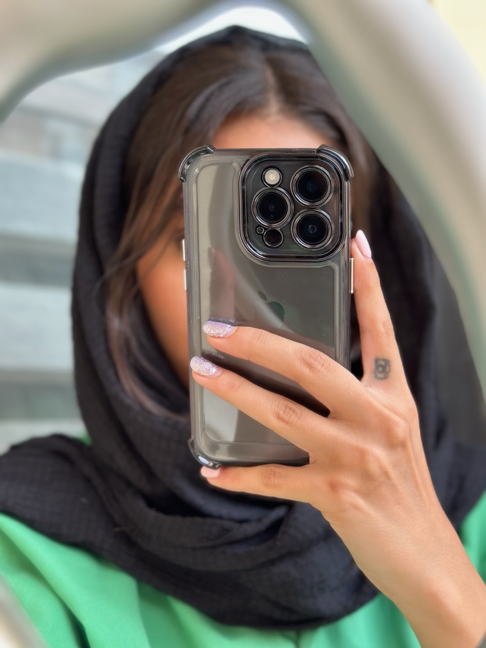 قاب Black Transparent