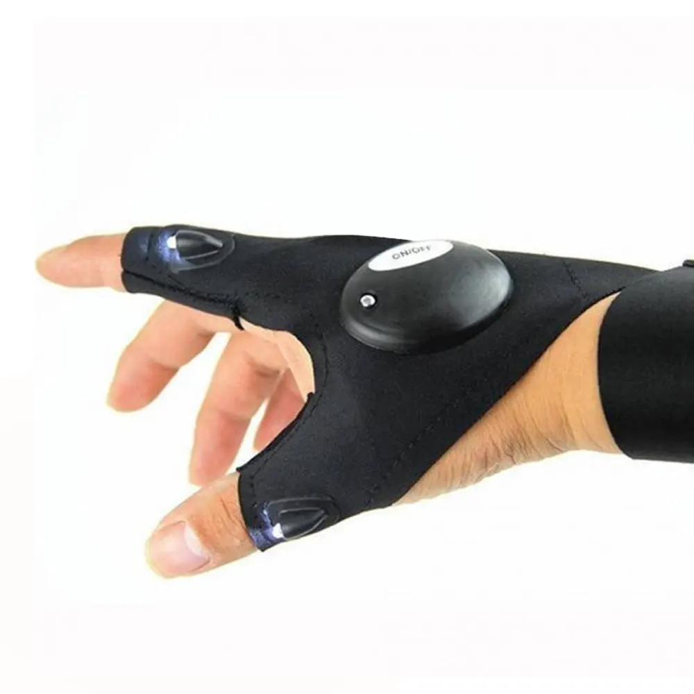 دستکش چراغدار پارچه ای