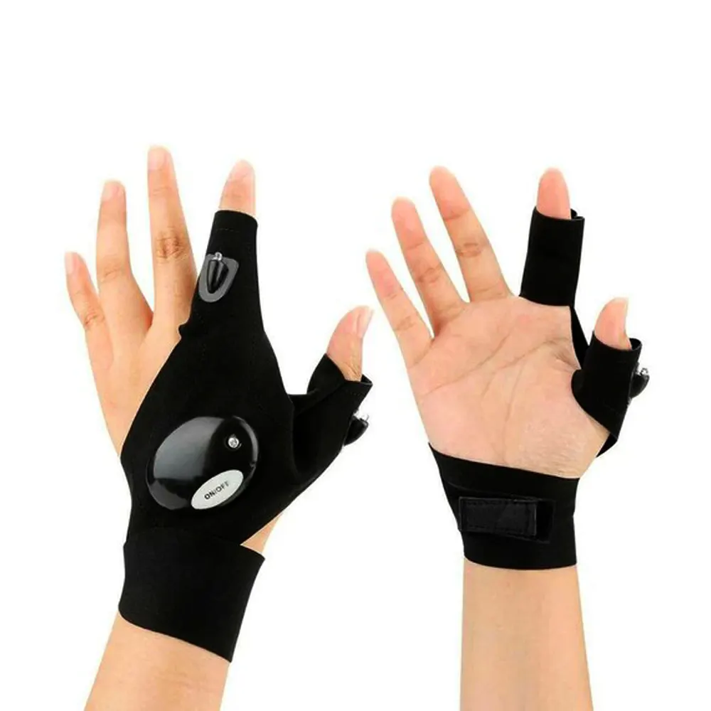 دستکش چراغدار پارچه ای