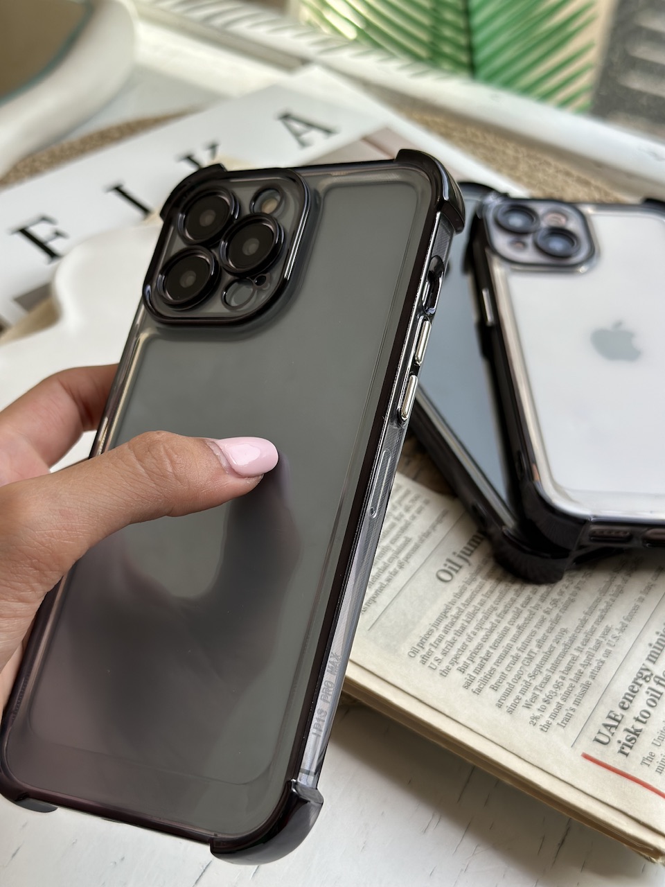 قاب Black Transparent