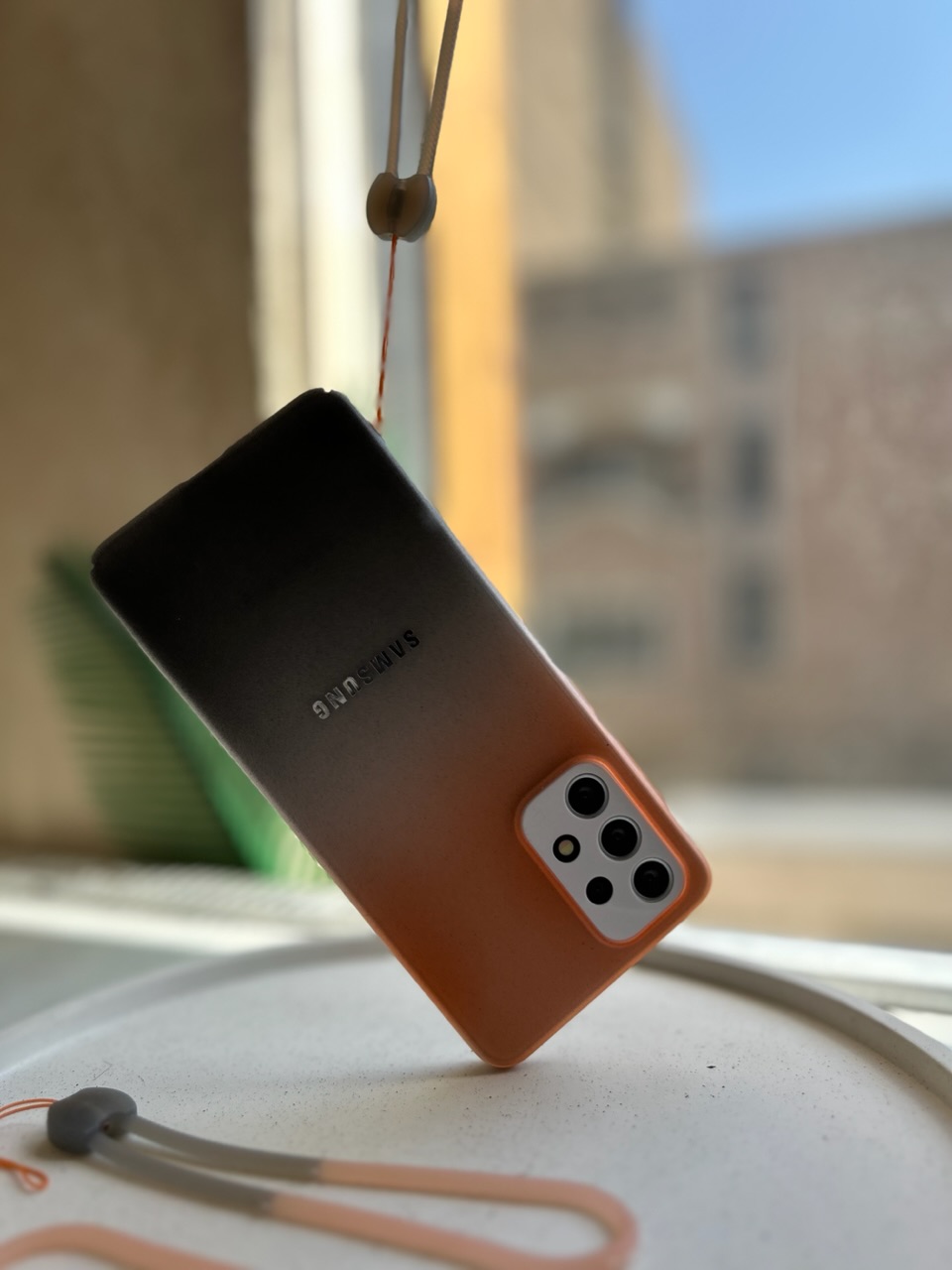 قاب Orange Fade PC سامسونگ و شیائومی