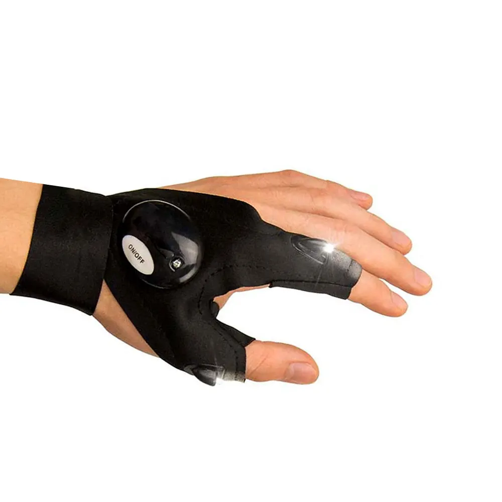 دستکش چراغدار پارچه ای