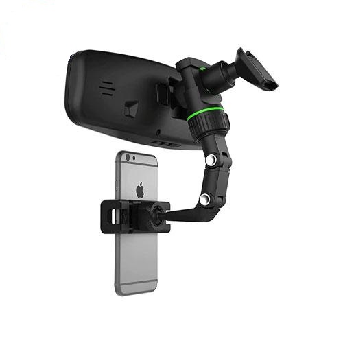 قابلیت تنظیم ازتفاع ایمنی بالا نصب آسان اتصال موبایل به صورت عمودی و افقی قابلیت فیکس کردن روی انواع آینه های خودرو مناسب پاسخگویی ، مدیریت اپلیکیشن و استفاده از GPS موبایل و مسیریابی حین رانندگی