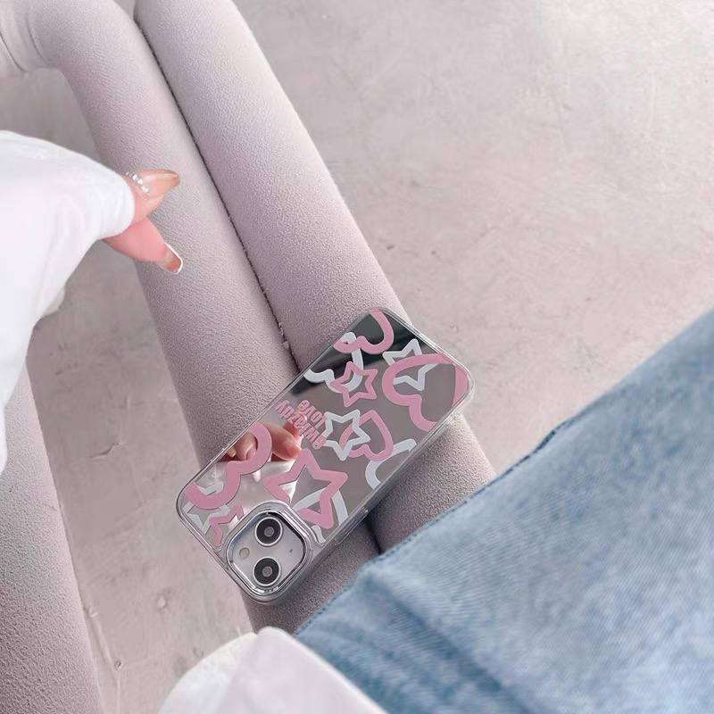 قاب Star pink آینه ای