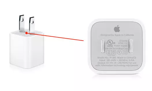 شارژر اپل آیفون Apple iPhone 5W USB Power Adapter