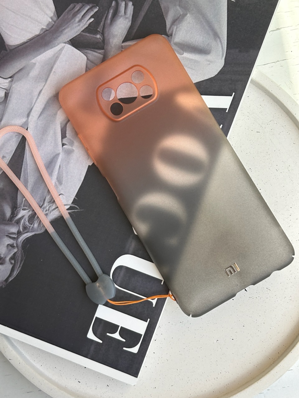 قاب Orange Fade PC سامسونگ و شیائومی