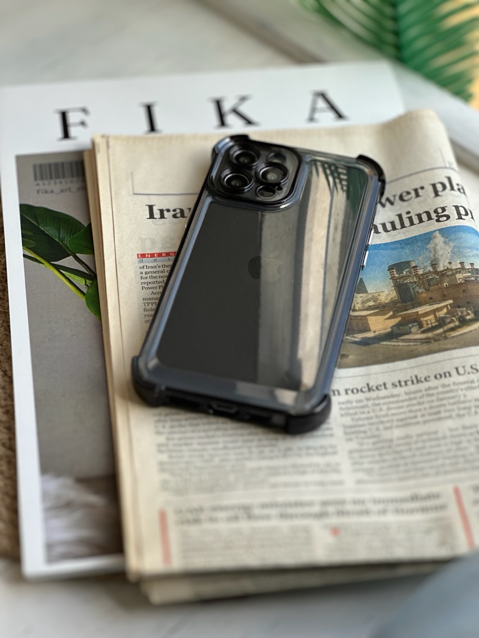 قاب Black Transparent