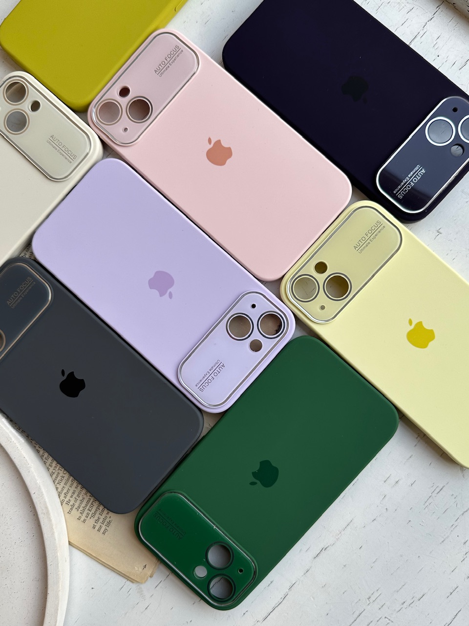 قاب Silicon Lens Case