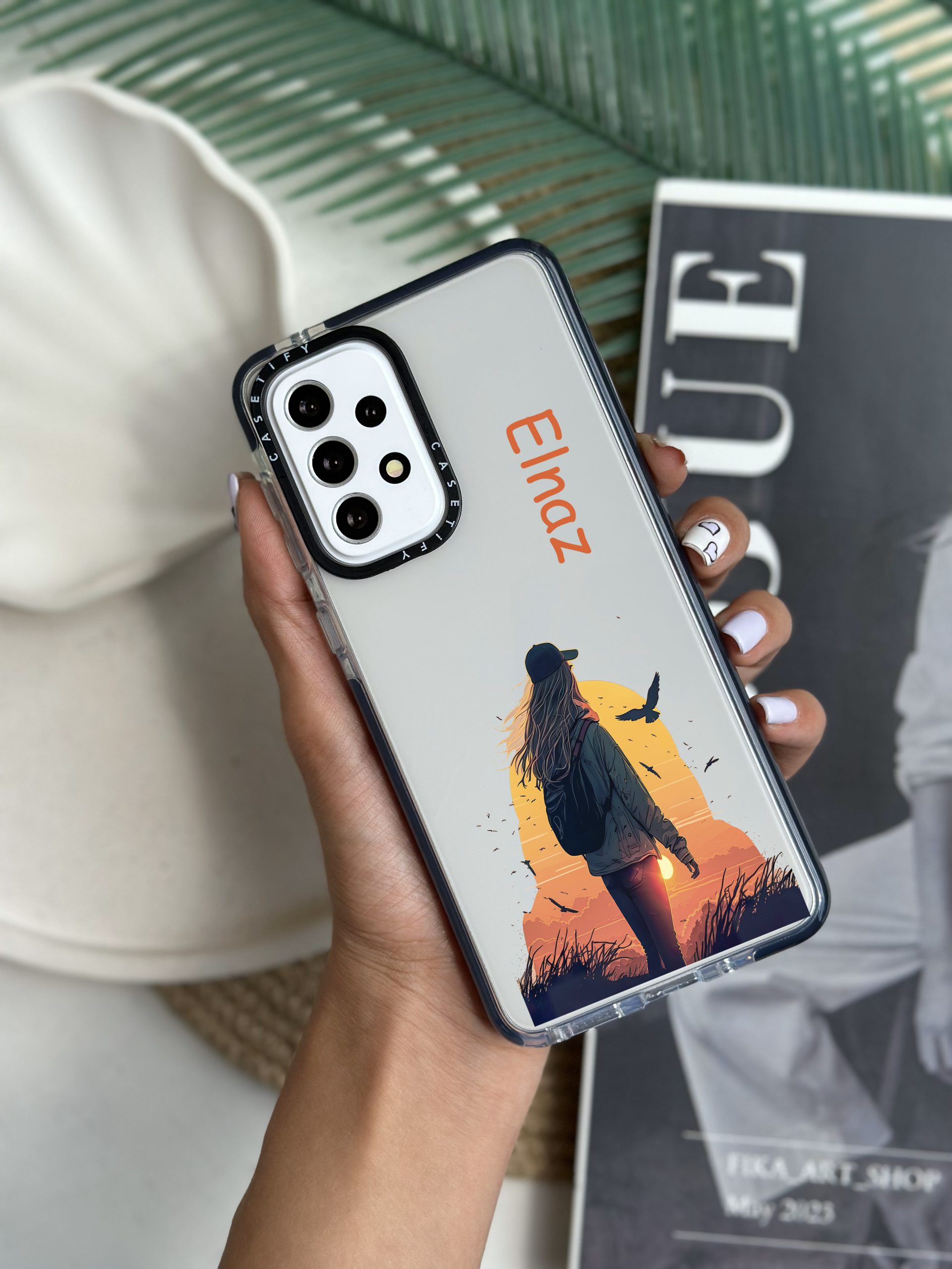 قاب موبایل سفارشی طرح غروب (کد0006)