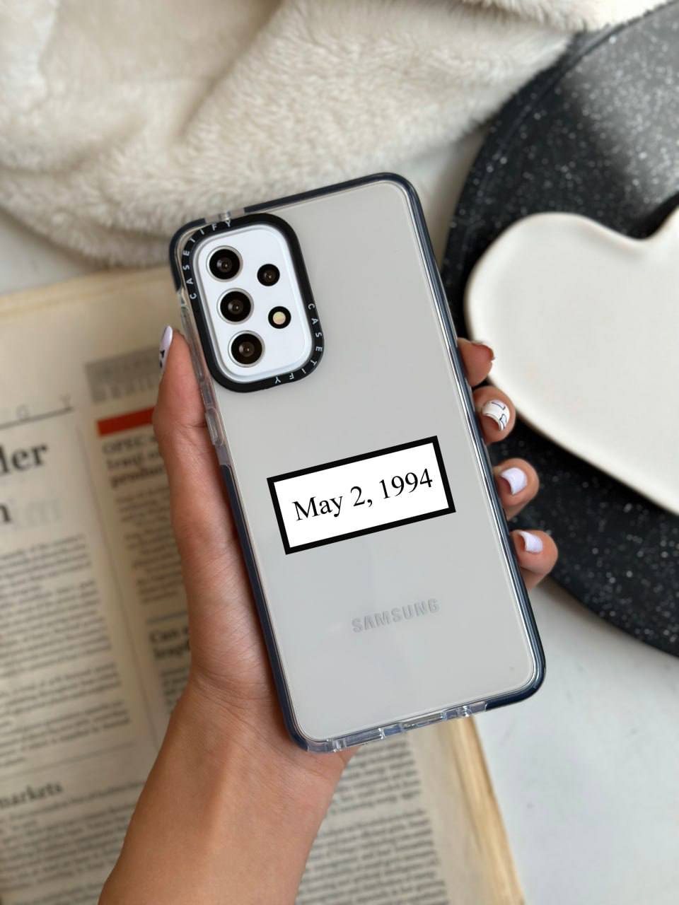 قاب موبایل سفارشی طرح تاریخ