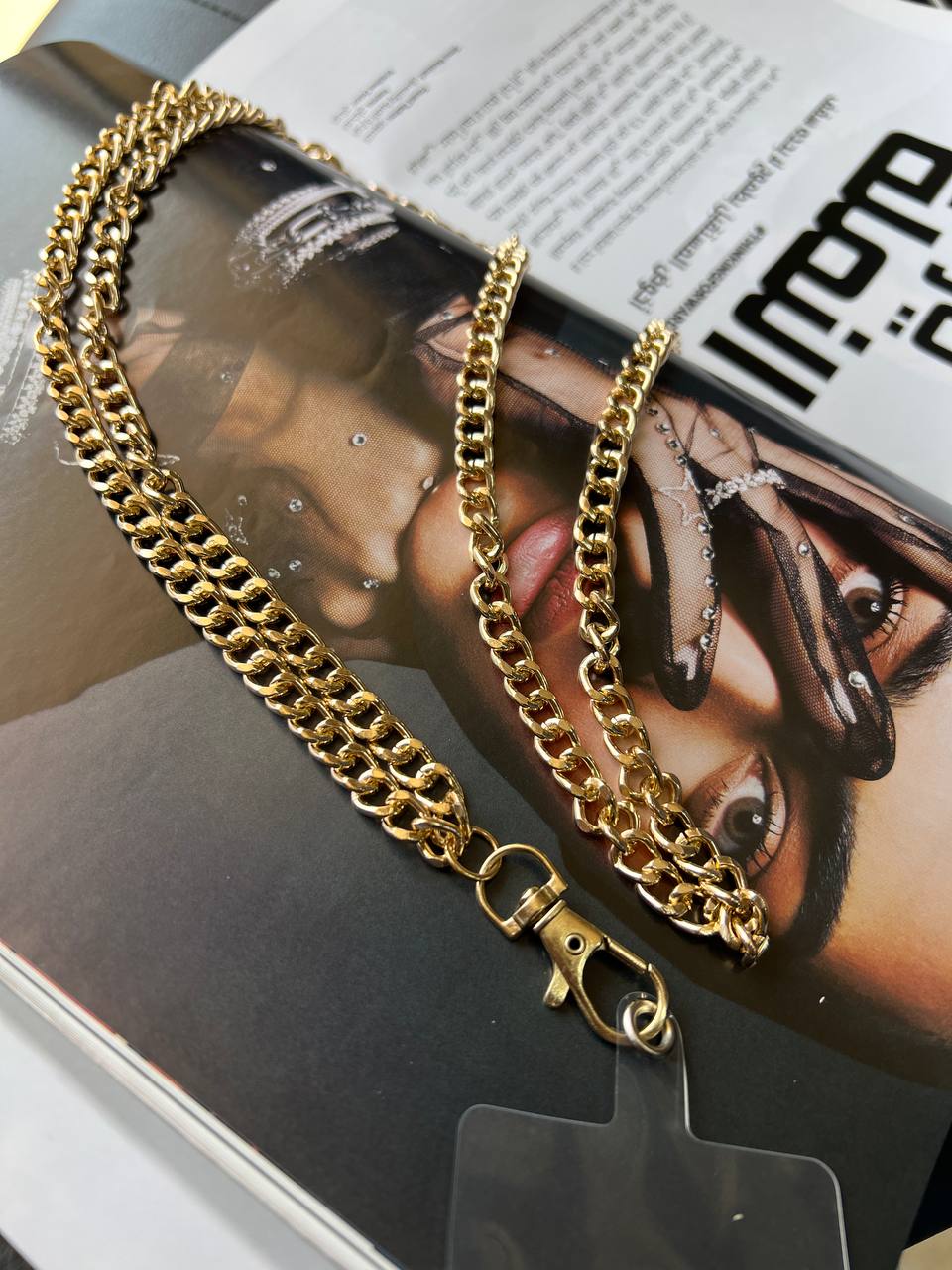 بند زنجیری استیل آویز 60 سانتیمتری