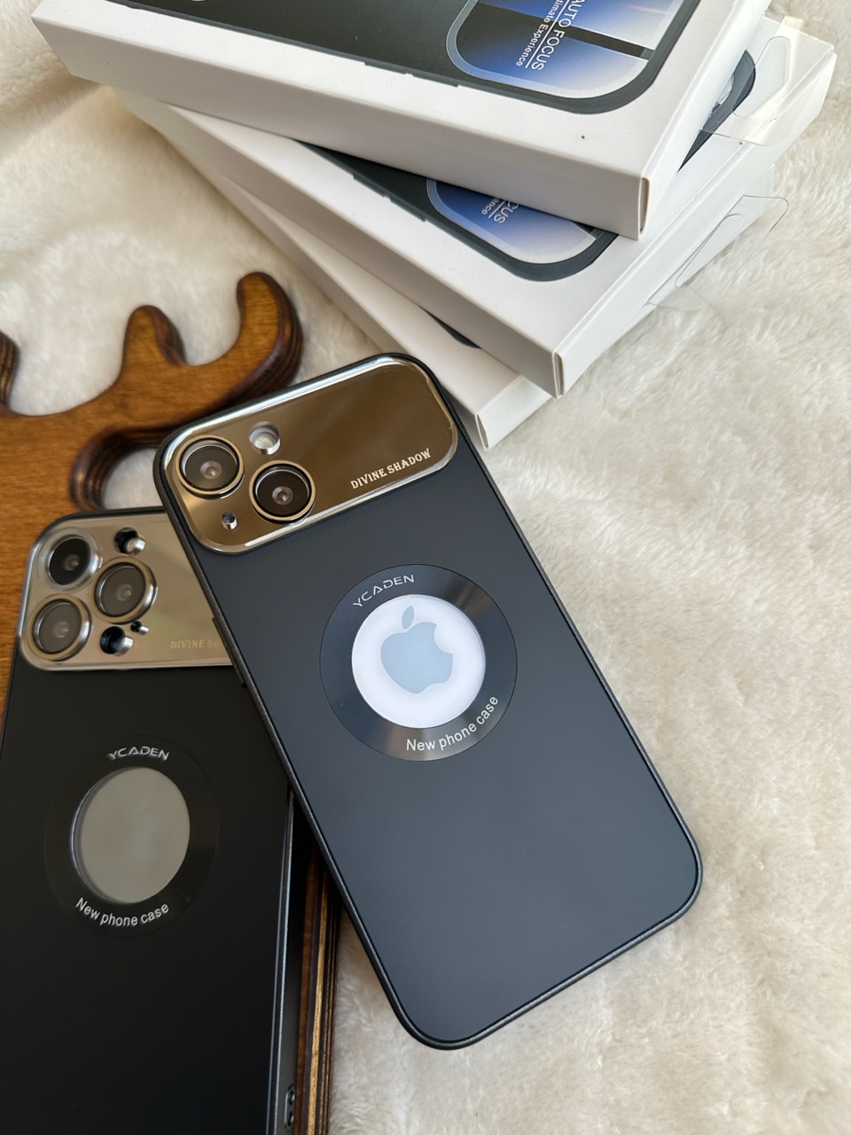 قاب PVD LENS MagSafe مشکی