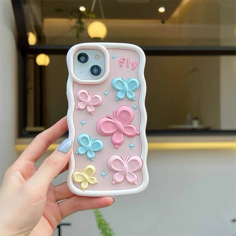 قاب Butterfly پروانه سیلیکونی رنگی