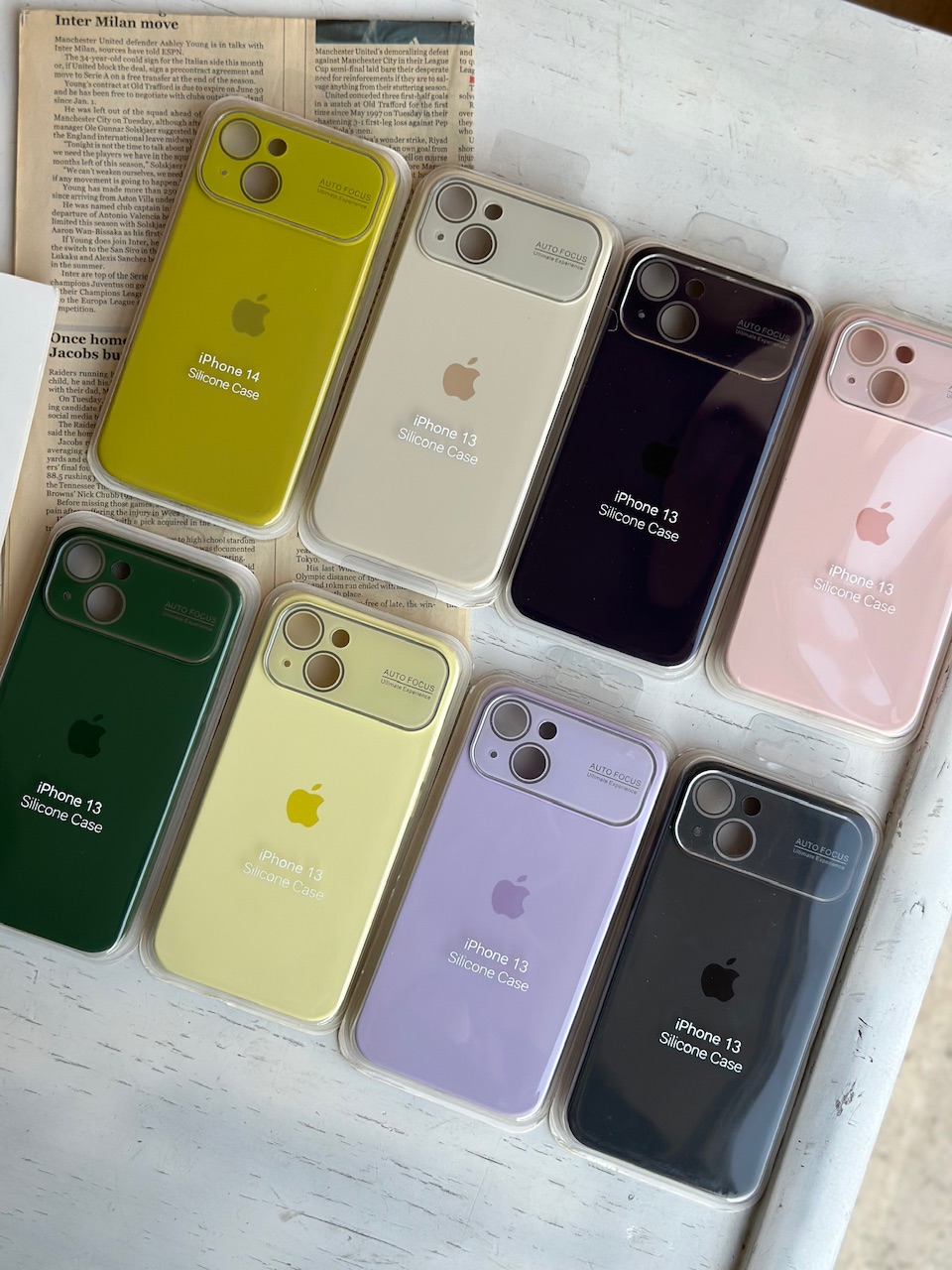 قاب Silicon Lens Case