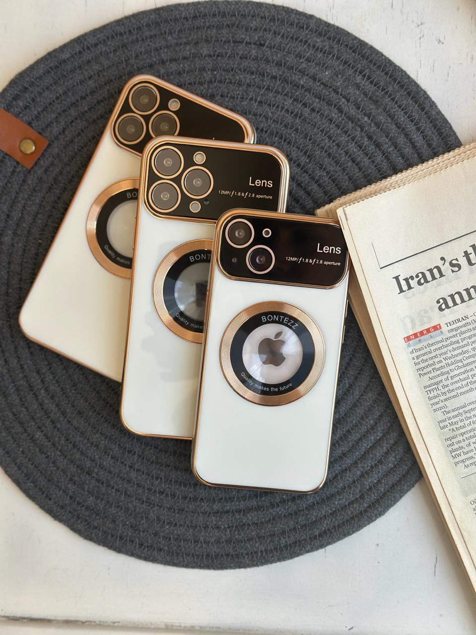 قاب Lens MyCase مگ سیف دار سفید