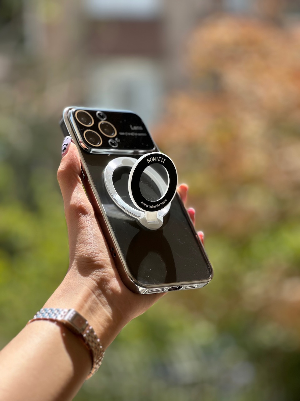 قاب Bontezz استند شو شفاف