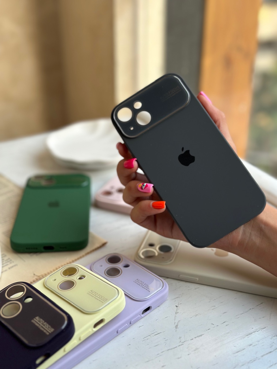 قاب Silicon Lens Case