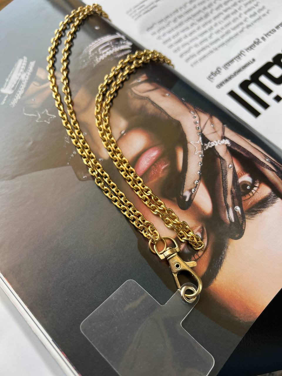 بند زنجیری استیل آویز 60 سانتیمتری