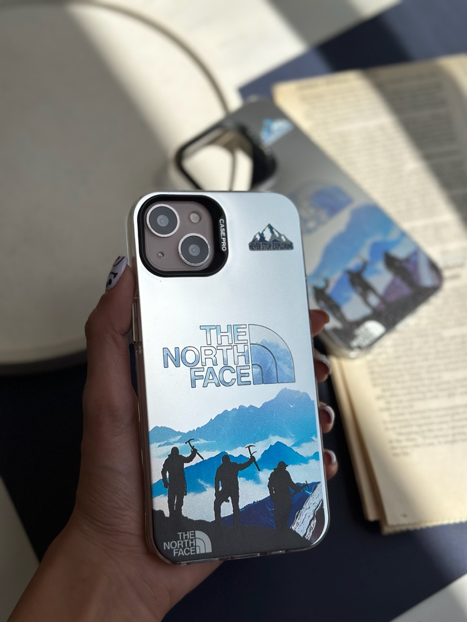 قاب Silver North Face Climber