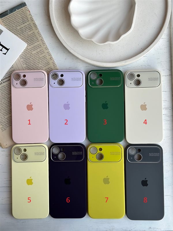 قاب Silicon Lens Case