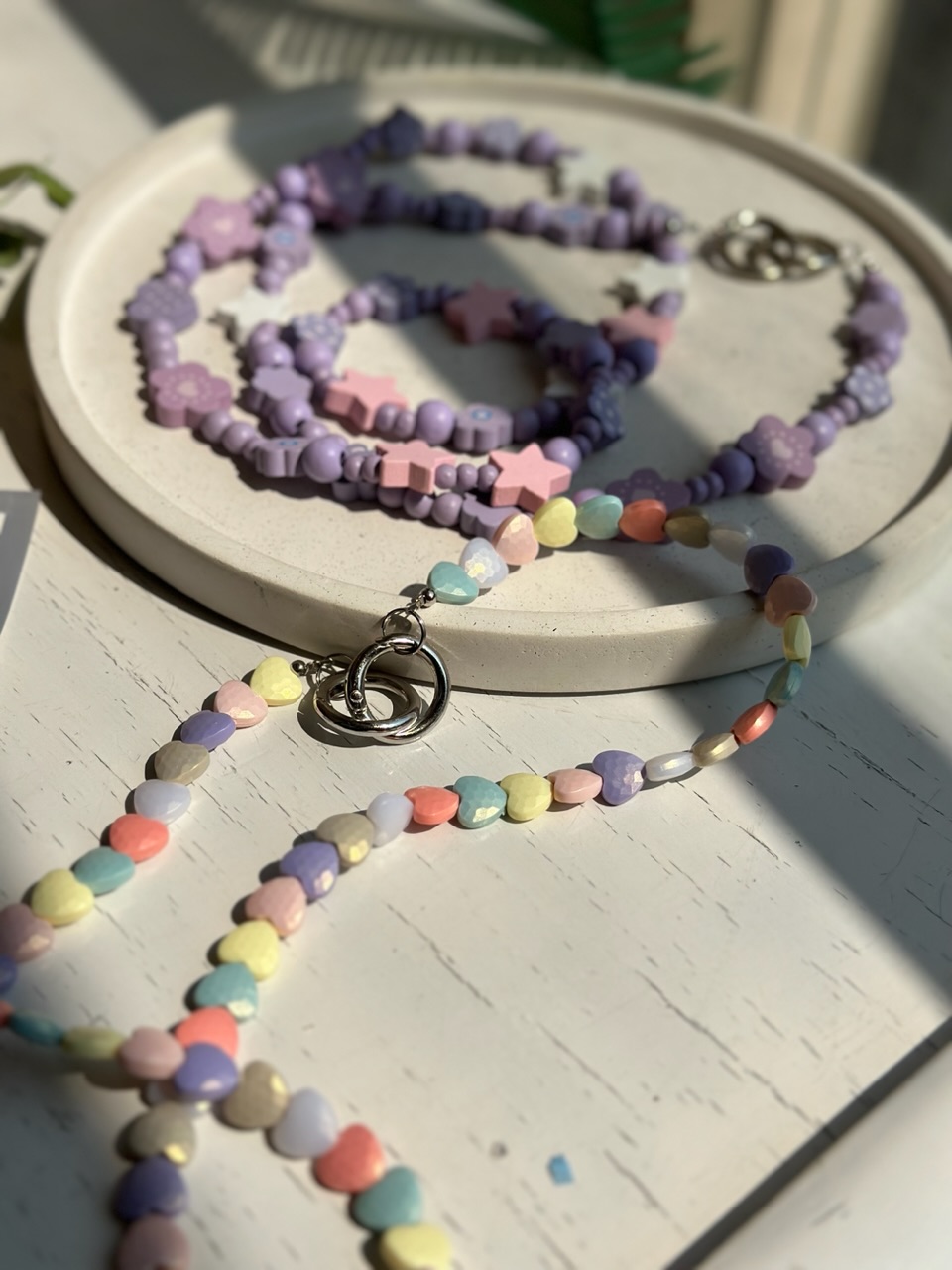 بند فانتزی موبایل طرح قلب و ستاره