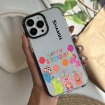 قاب موبایل سفارشی طرح هپی برس دی (کد0018)