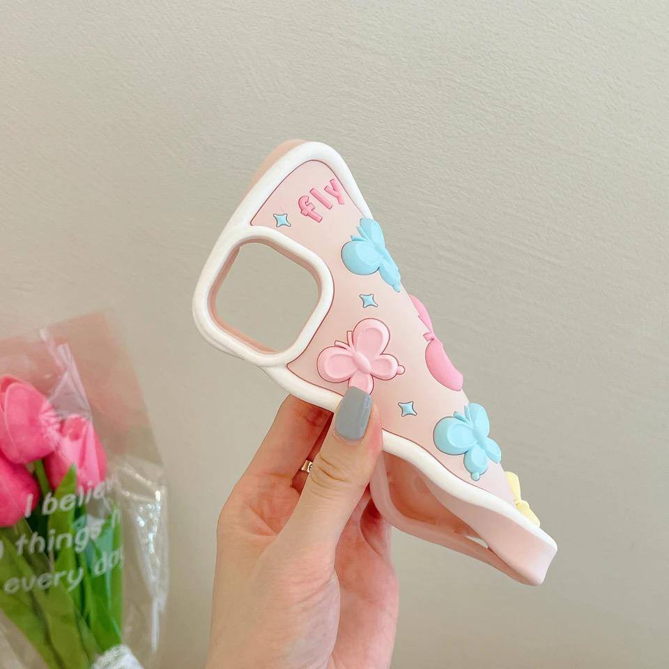 قاب Butterfly پروانه سیلیکونی رنگی