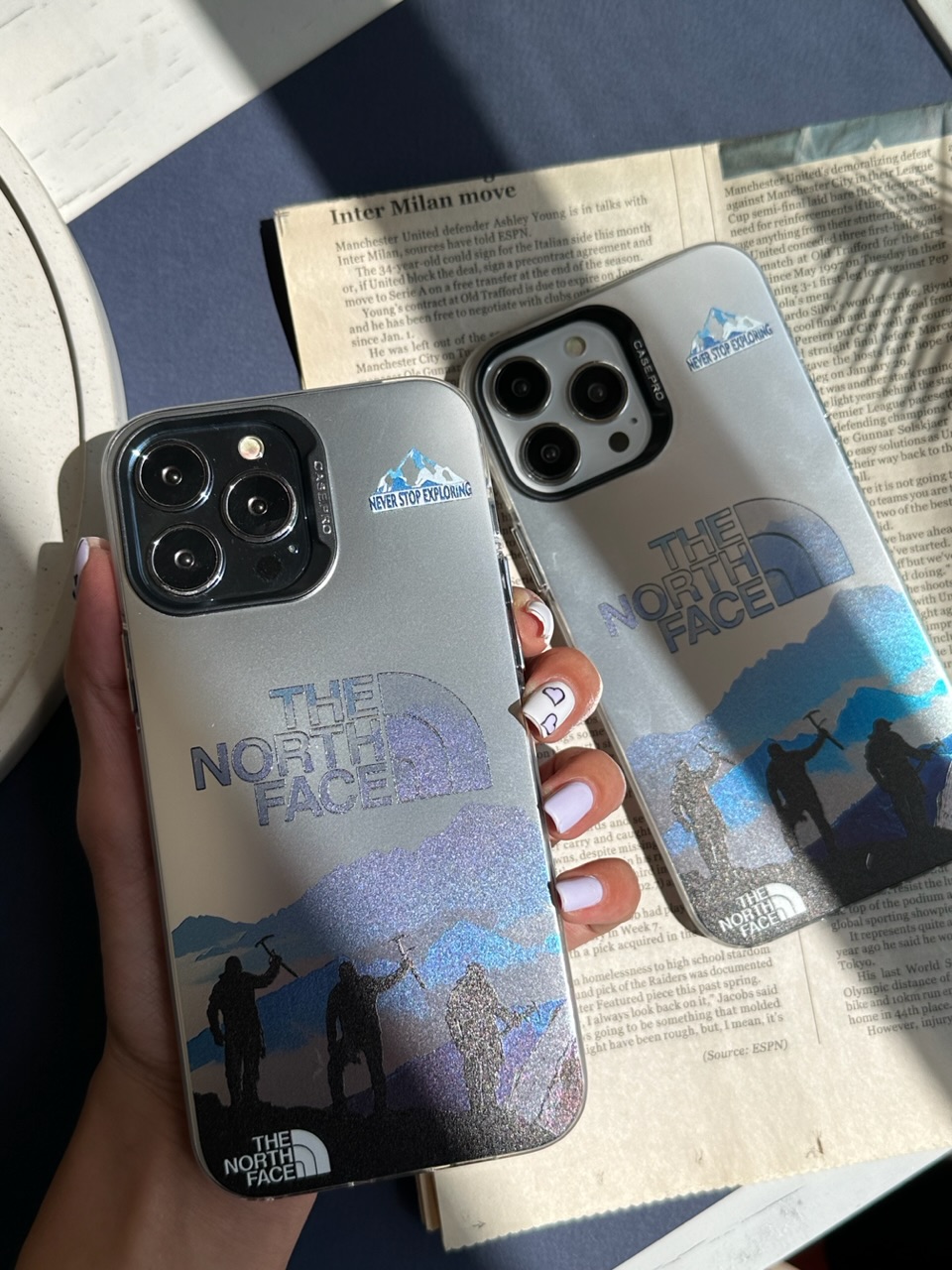 قاب Silver North Face Climber