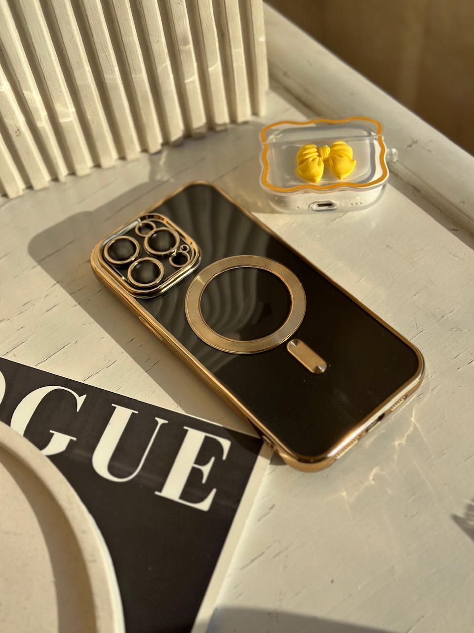 قاب الکتروپلیتینگ مگ سیف دار آیفونی