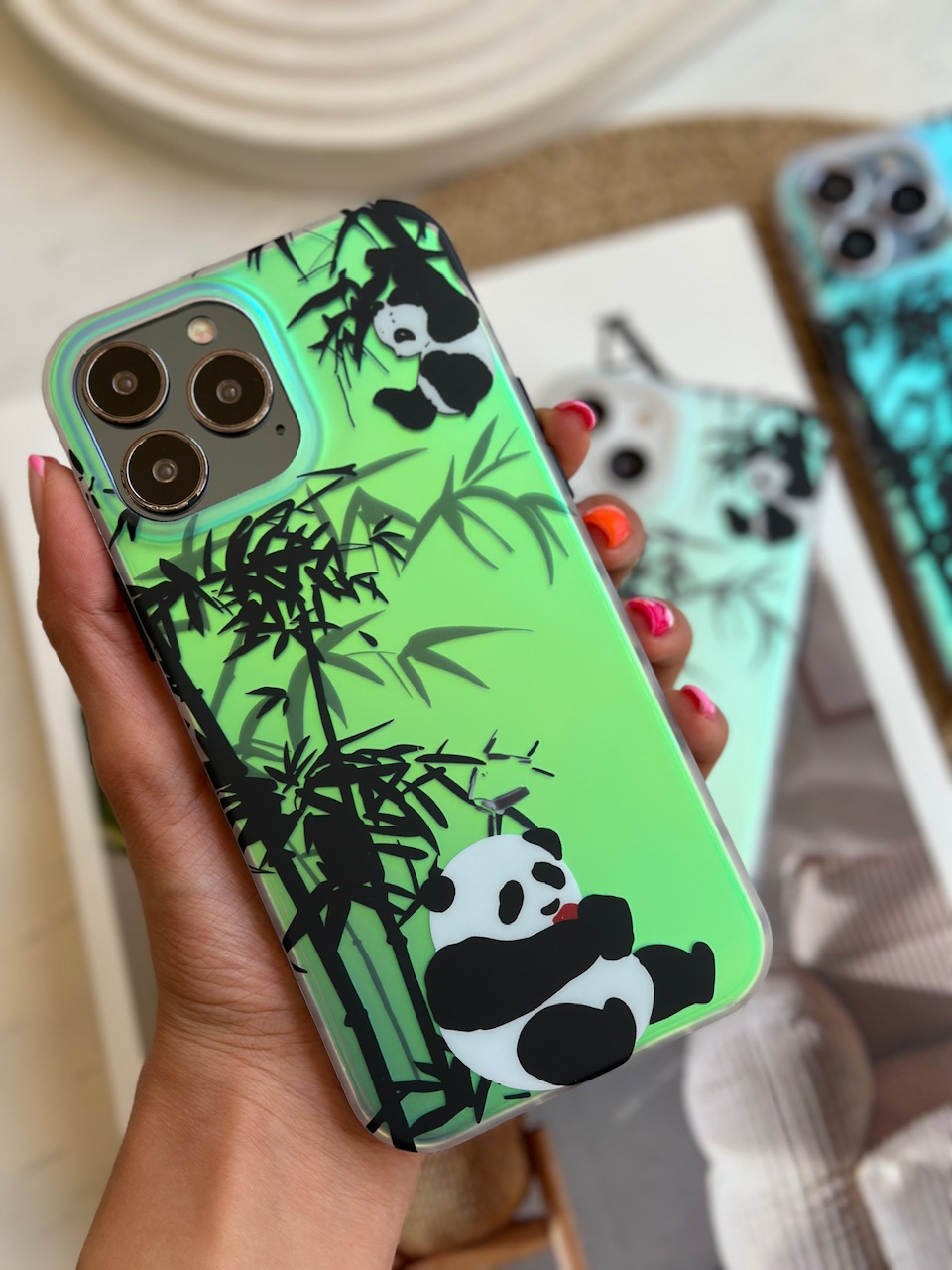 قاب Panda Bamboo هولوگرامی