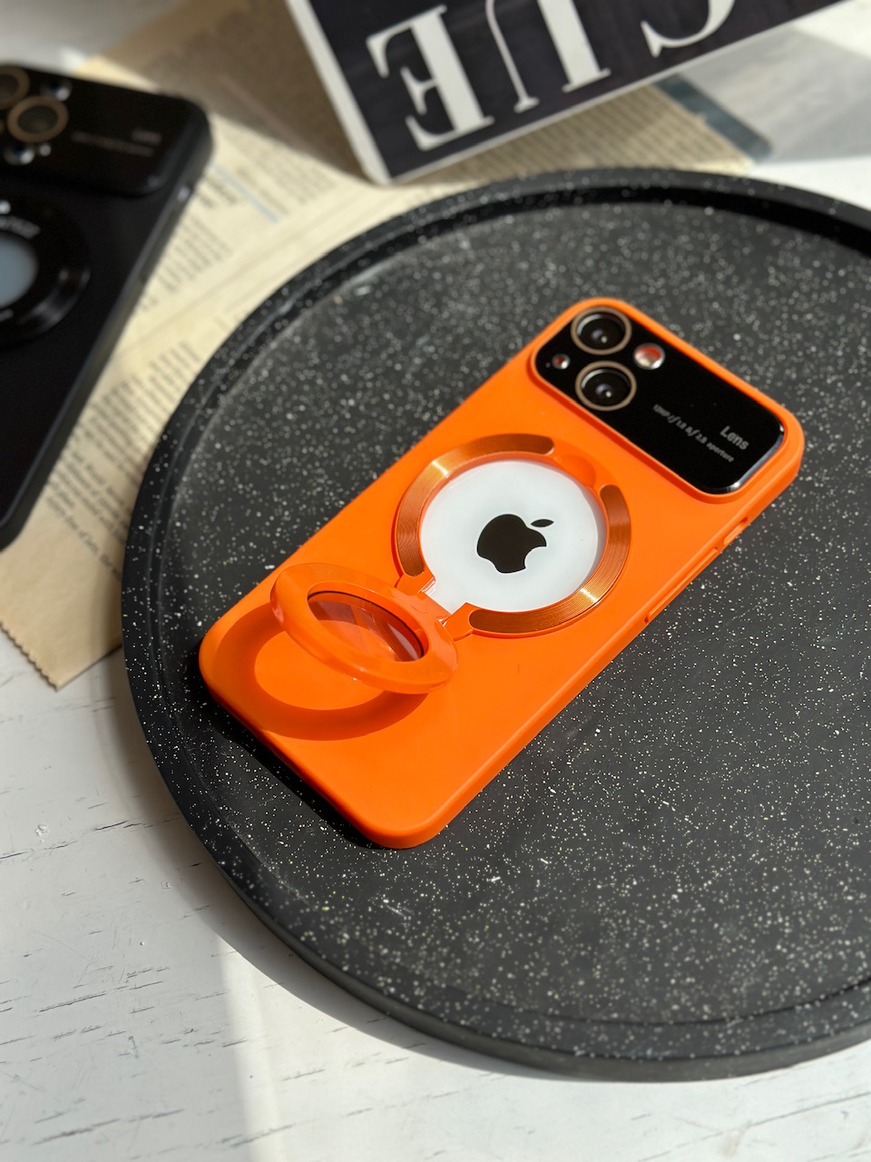 قاب Bontezz استند شو نارنجی