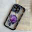قاب آیفون رز بنفش