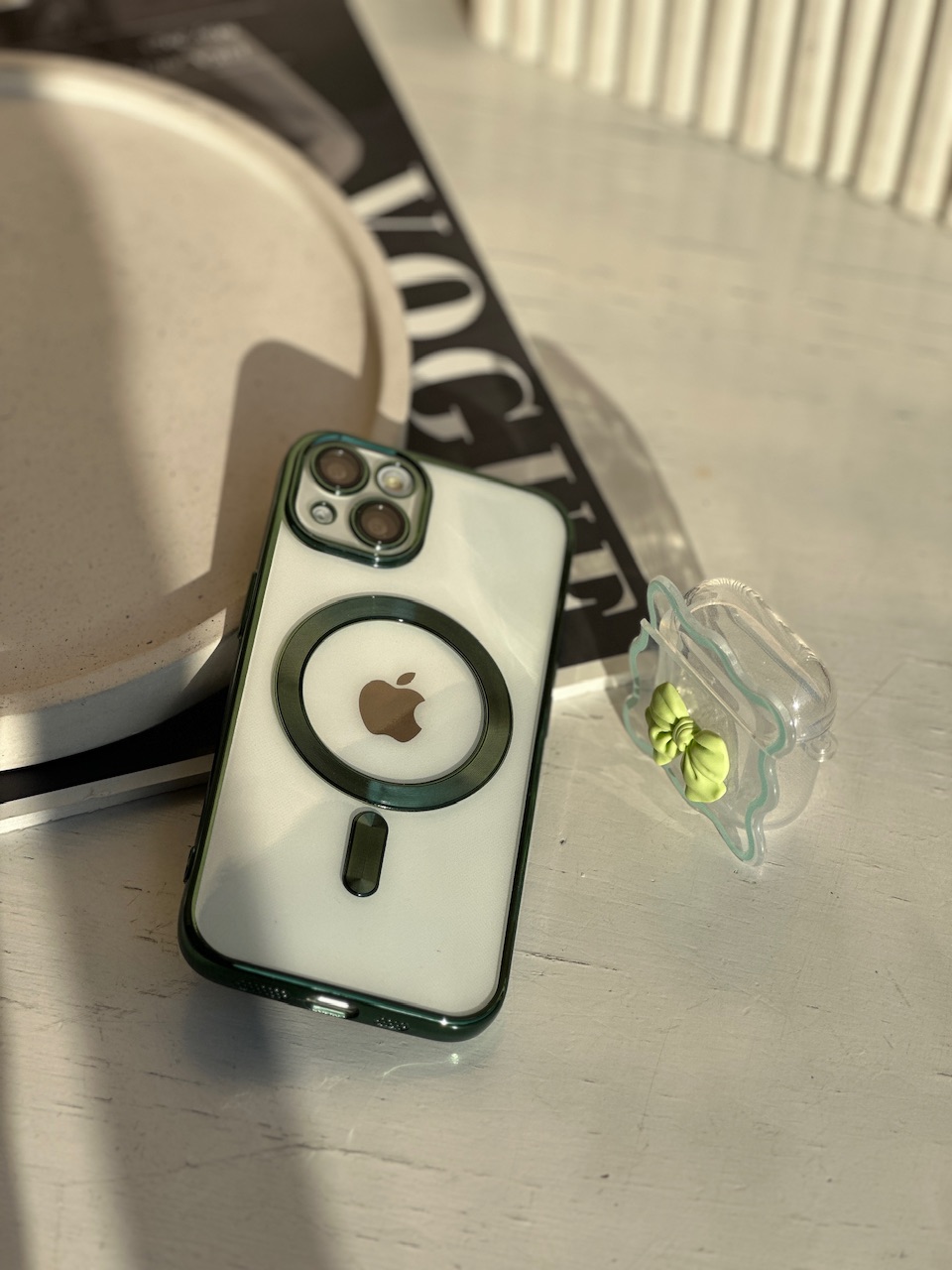 قاب الکتروپلیتینگ مگ سیف دار آیفونی