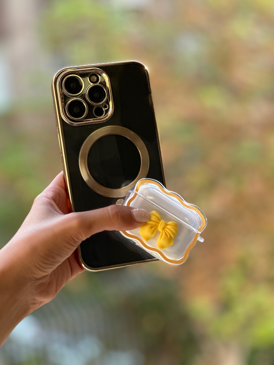 قاب الکتروپلیتینگ مگ سیف دار آیفونی