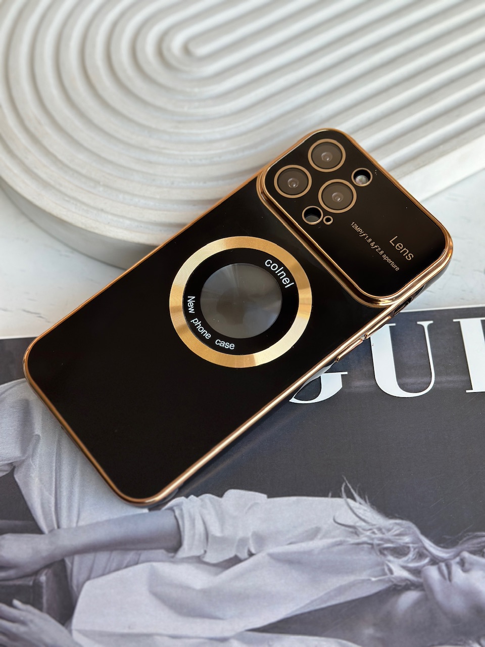 قاب Lens MyCase مگ سیف دار مشکی